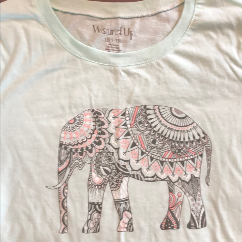 Elephant tee